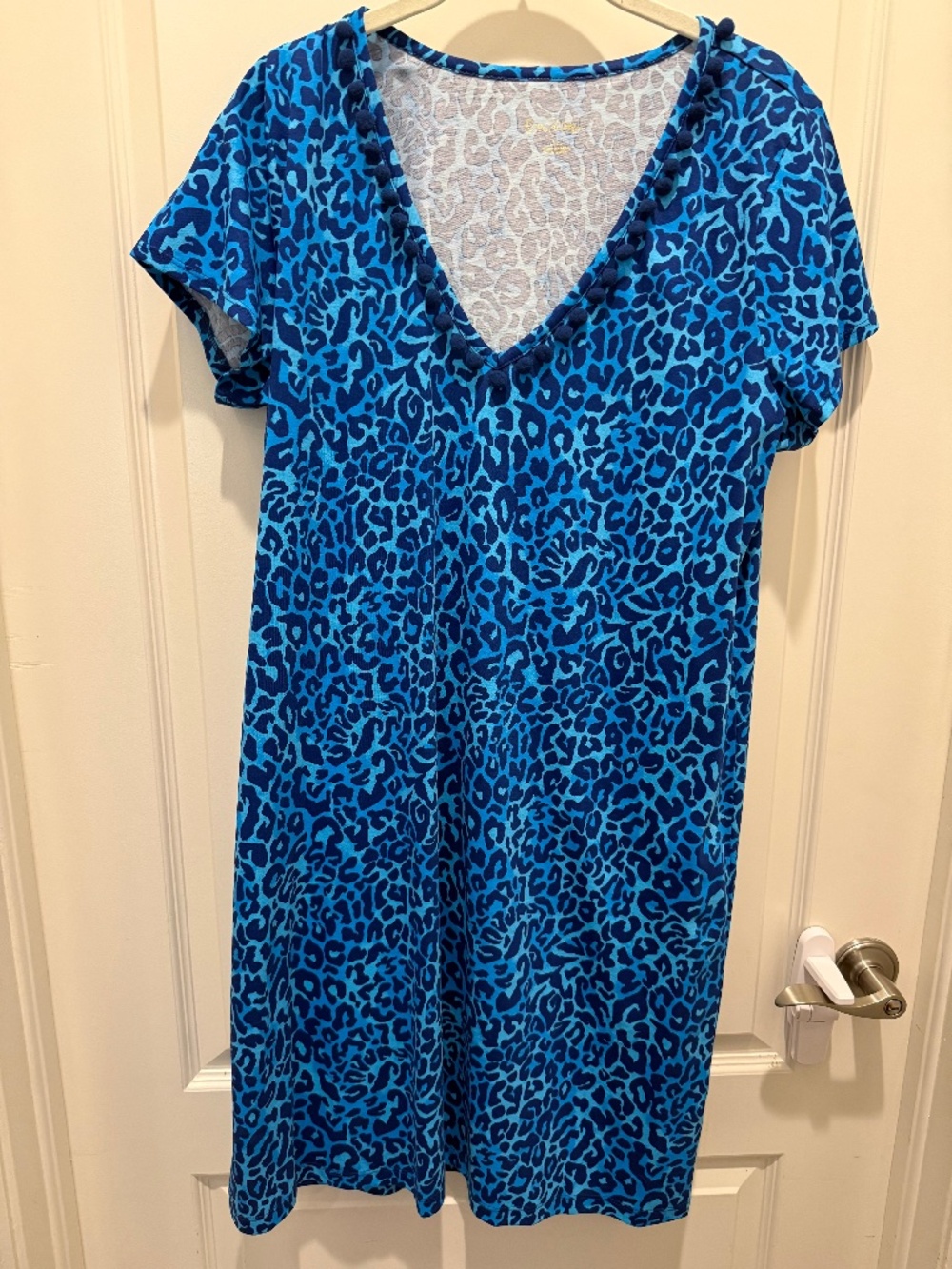 NWOT Lilly Pulitzer Leopard-Print Dress, XL